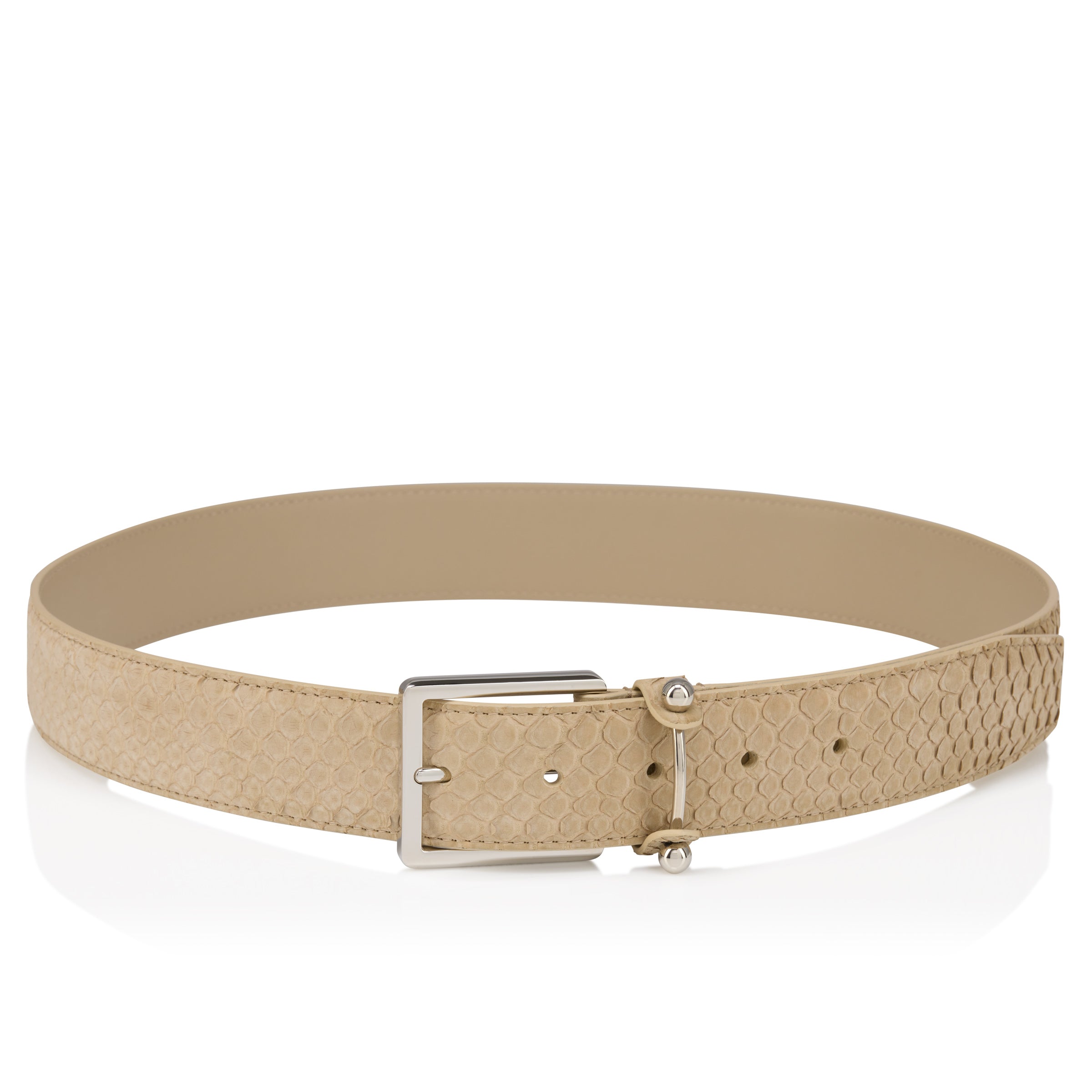 Christian Louboutin Chambeliss Men Belts | Color Beige