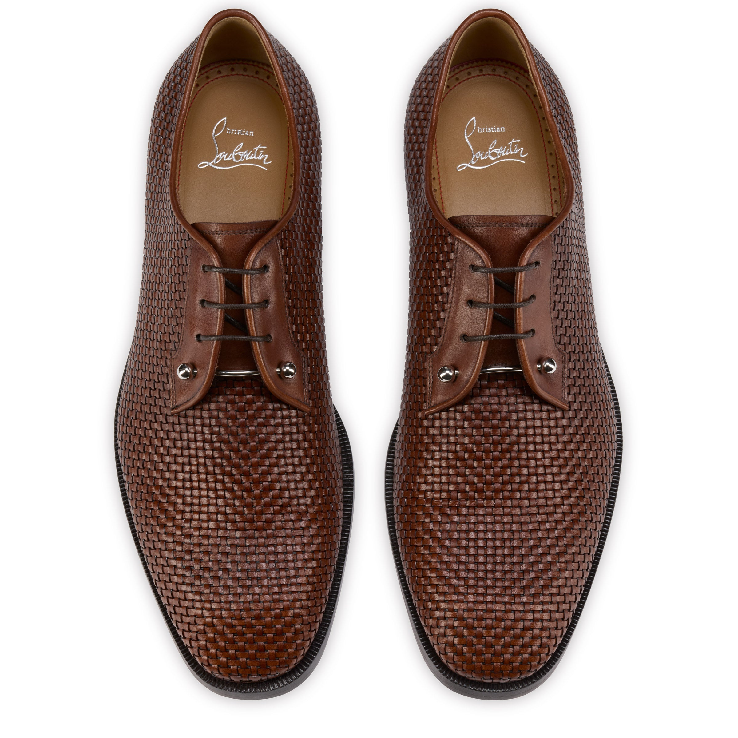 Christian Louboutin Chambeliss Men Shoes | Color Brown New