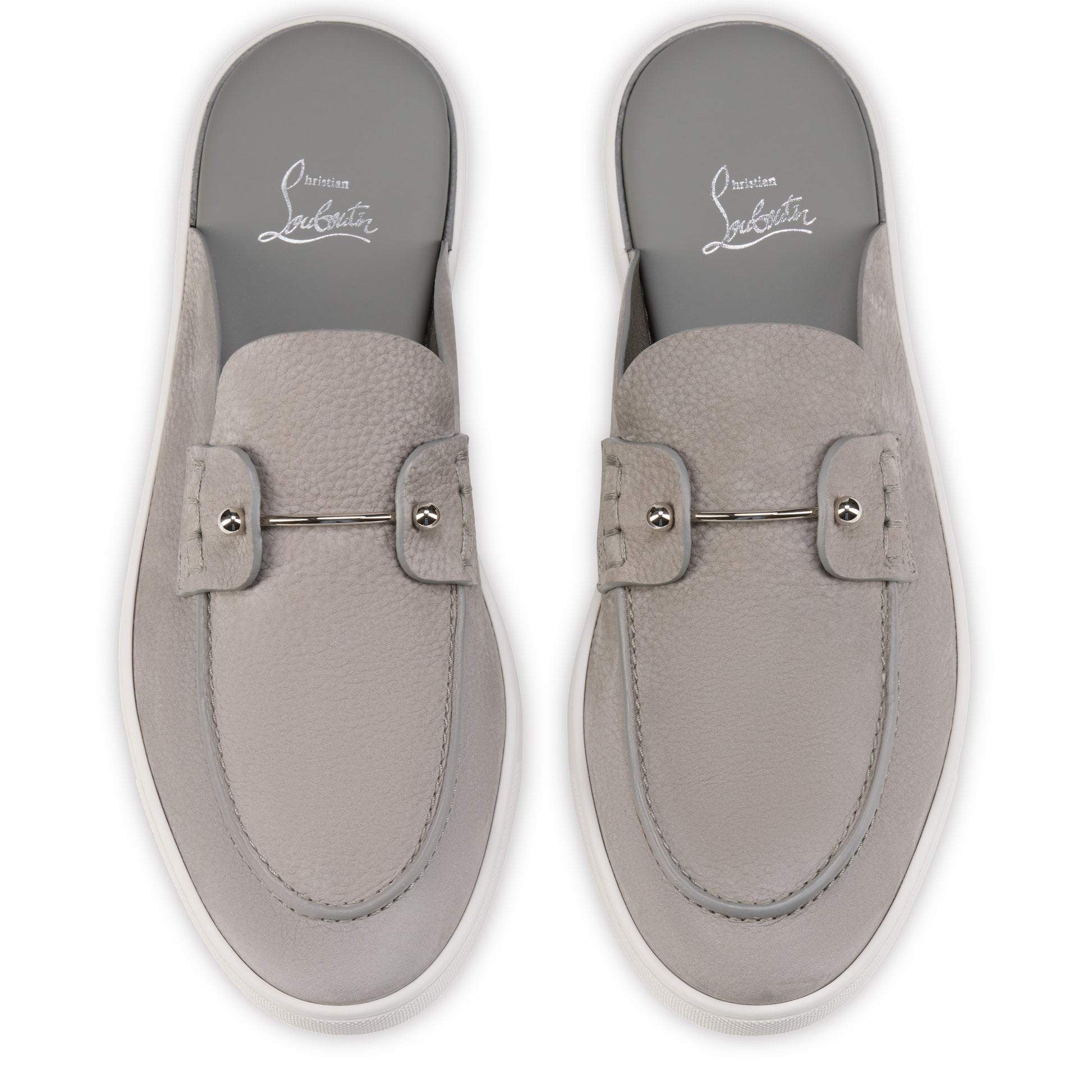 Christian Louboutin Chanme Men Shoes | Color Grey