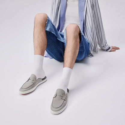 Christian Louboutin Chanme Men Shoes | Color Grey