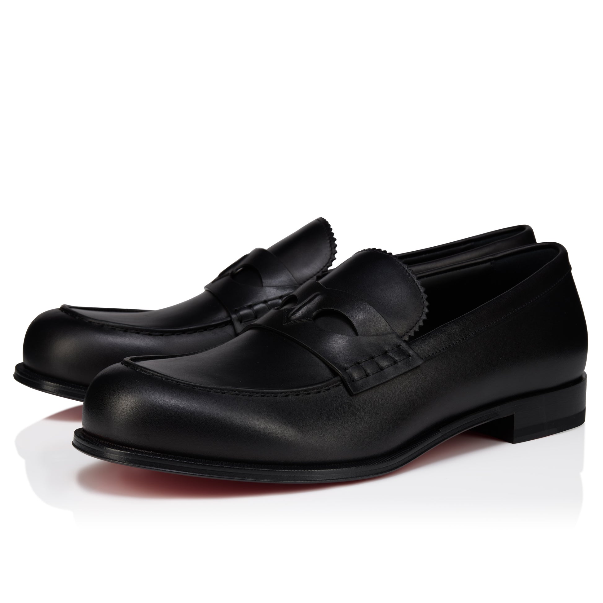 Christian Louboutin Circ Loafer Men Shoes | Color Black
