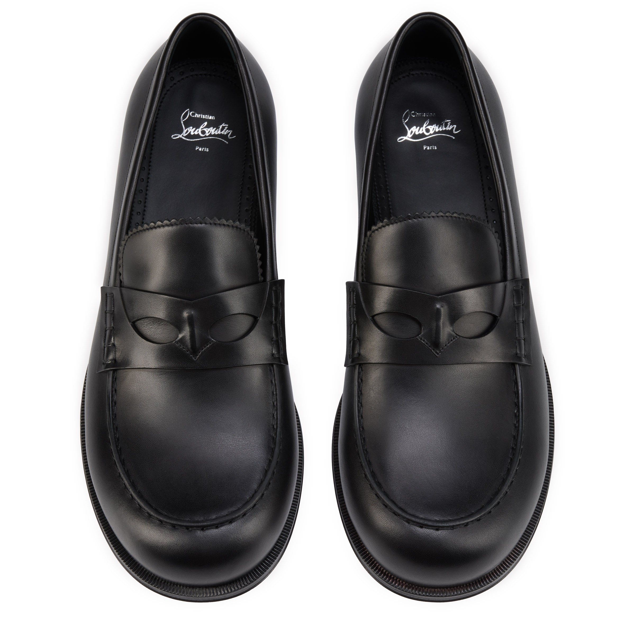 Christian Louboutin Circ Loafer Men Shoes | Color Black