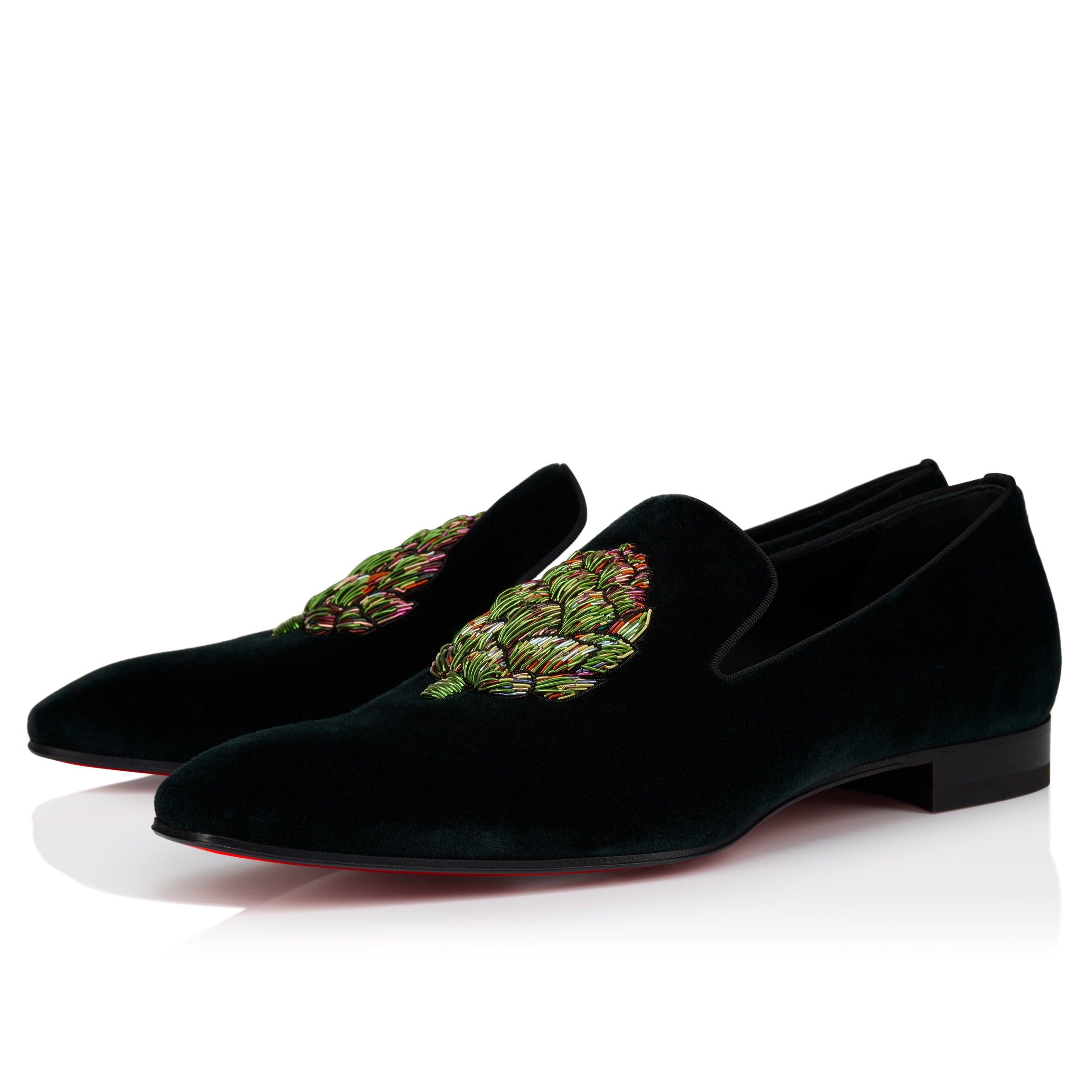 Christian Louboutin Dandelion Veggie Men Shoes | Color Green