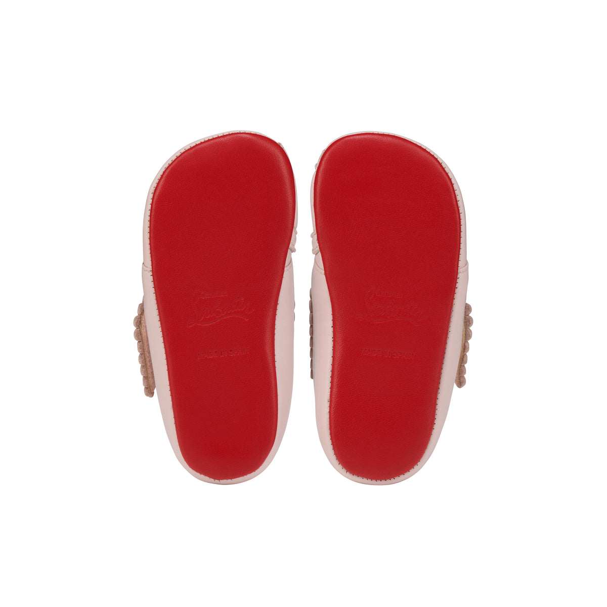 Christian Louboutin Easy Baby Love Kids Unisex Shoes | Color Pink