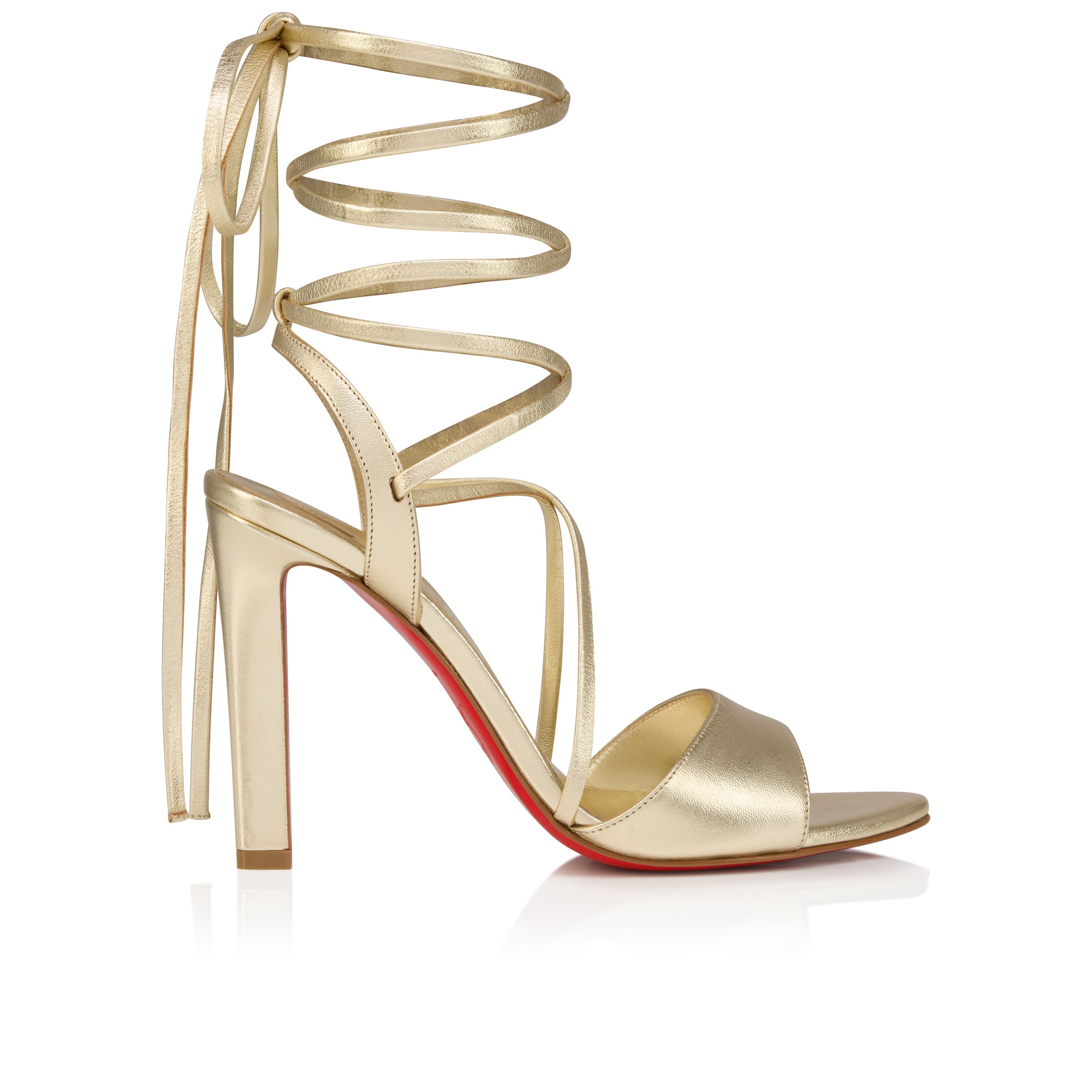Christian Louboutin Fanny Randa Women Shoes | Color Gold