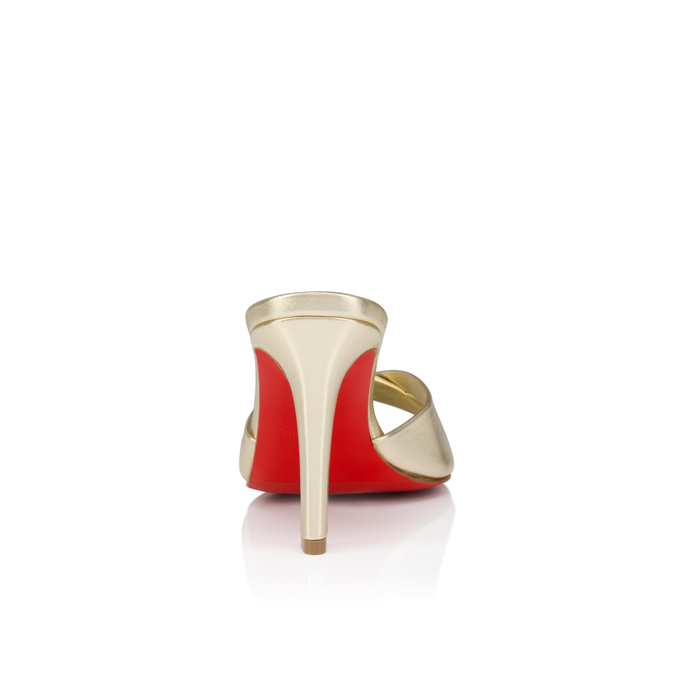 Christian Louboutin Fanny Slide Women Shoes | Color Gold