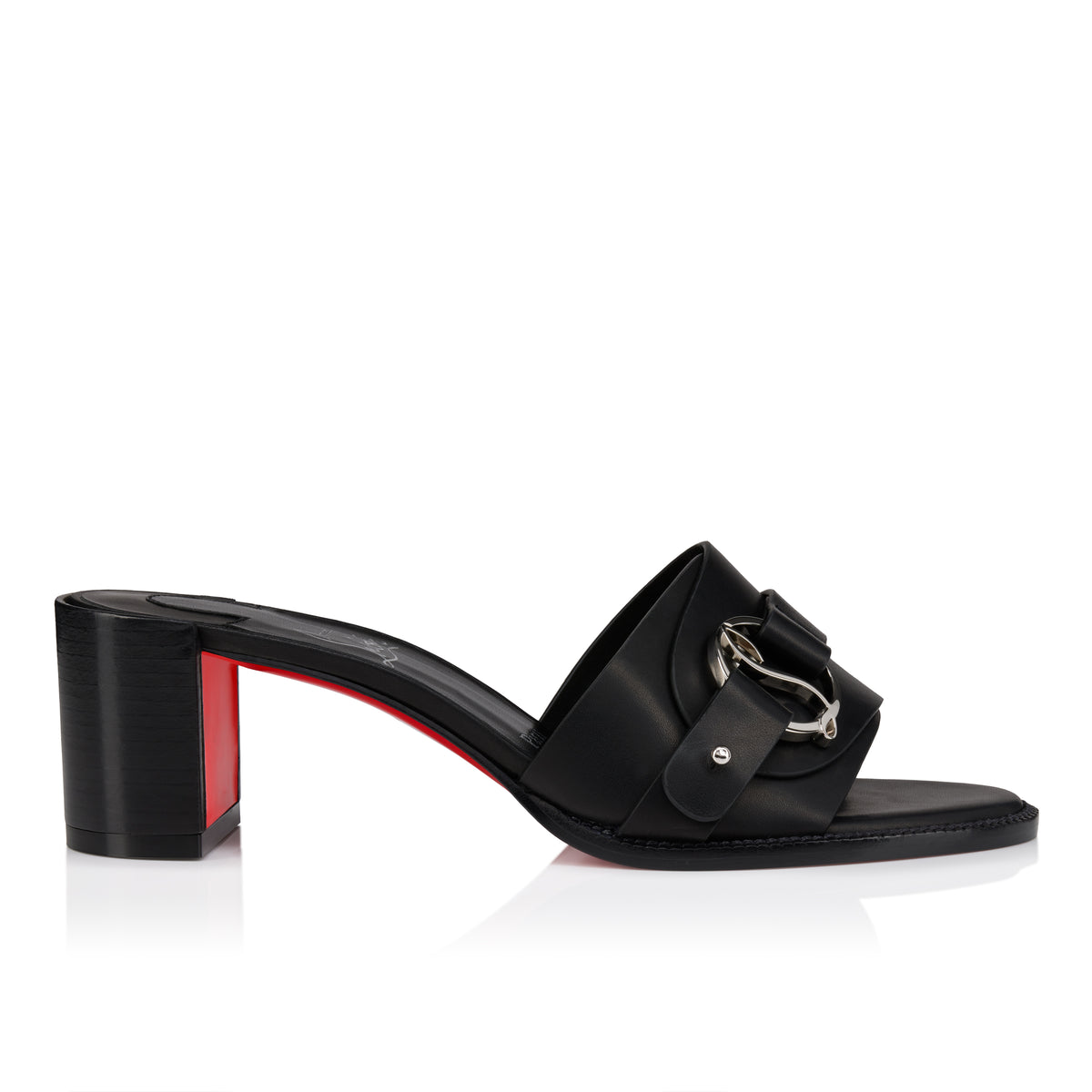 Christian Louboutin Her In Roma Mule Women Shoes | Color Black