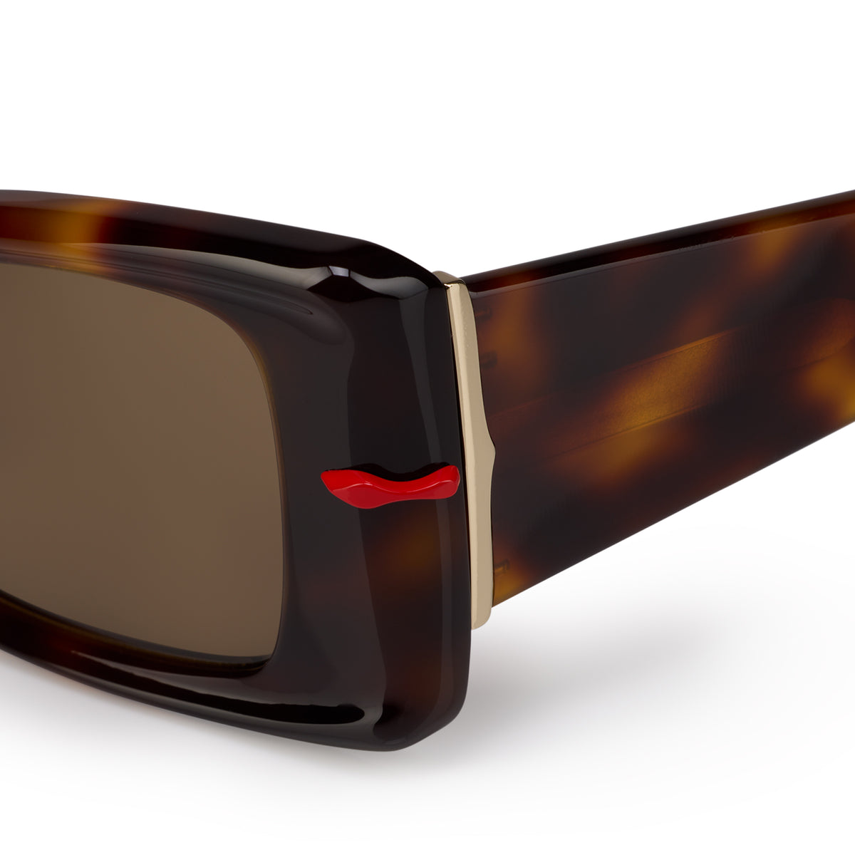 Christian Louboutin Hot Chick Lb0039 Women Eyewear | Color Brown New