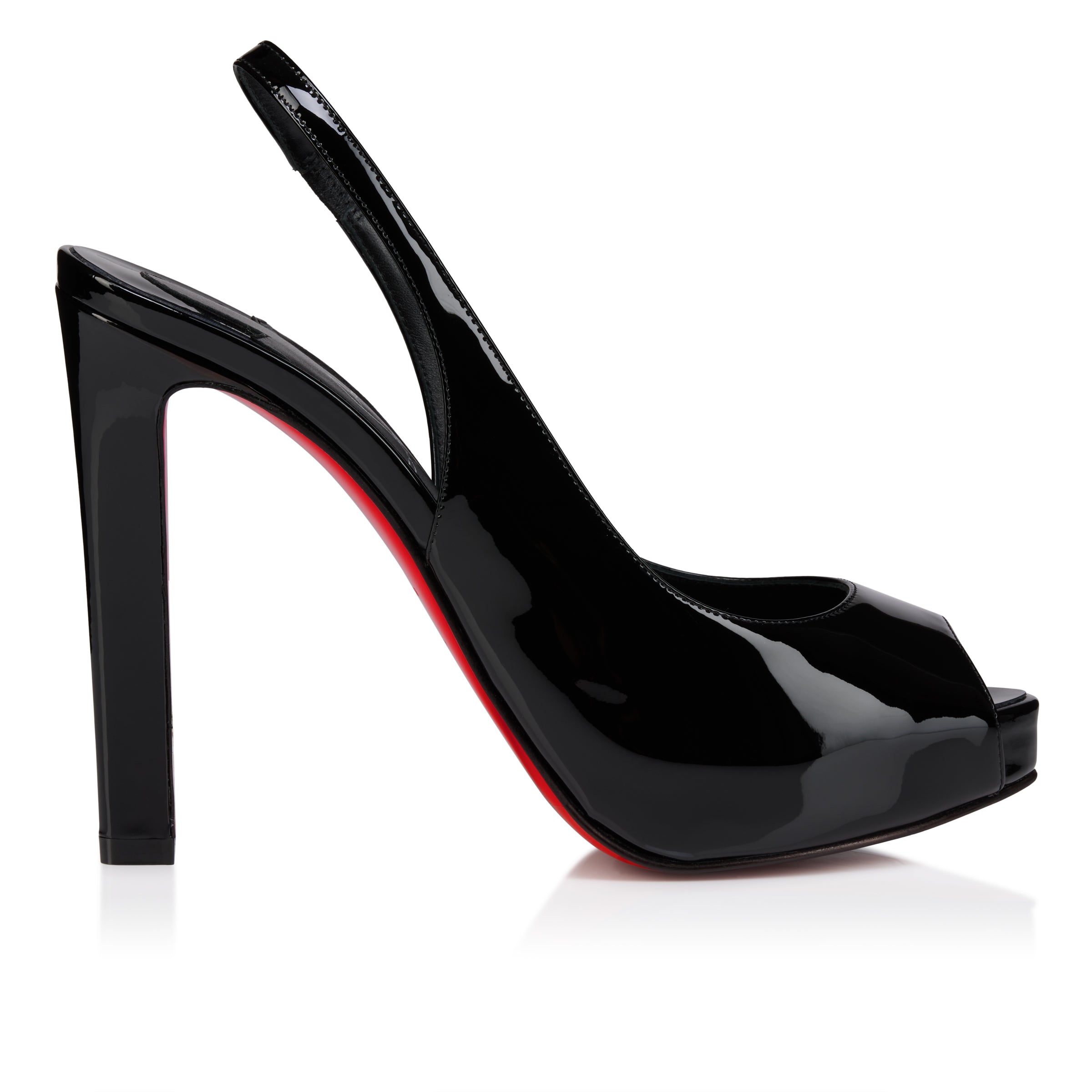 Christian Louboutin Lady Fanny Sling Women Shoes | Color Black