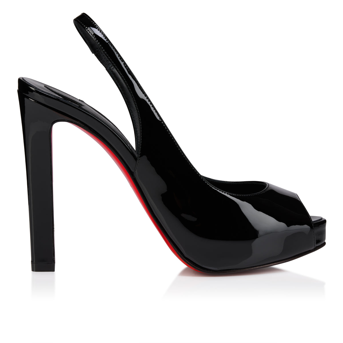 Christian Louboutin Lady Fanny Sling Women Shoes | Color Black