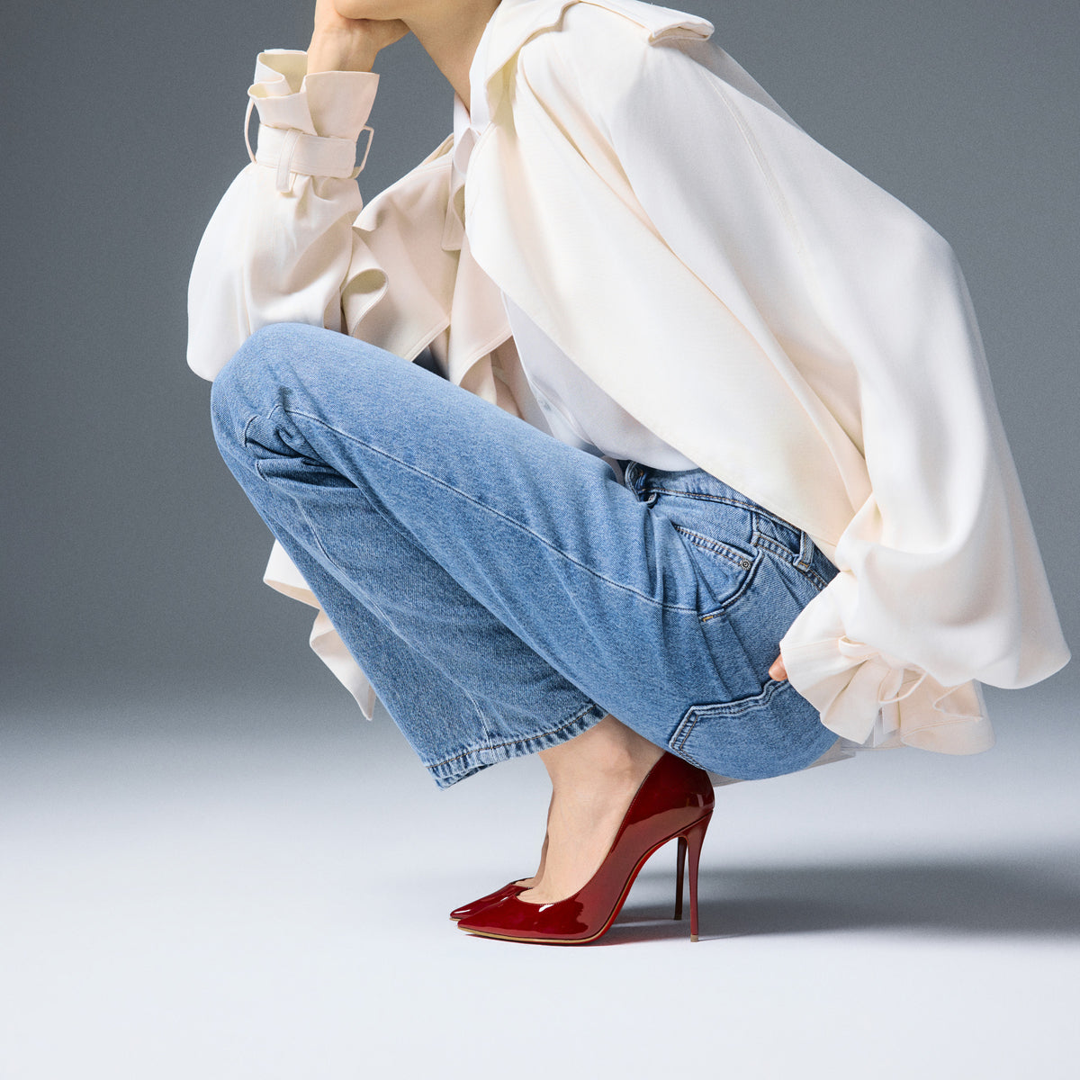 Christian Louboutin La Pigalle Women Shoes | Color Red