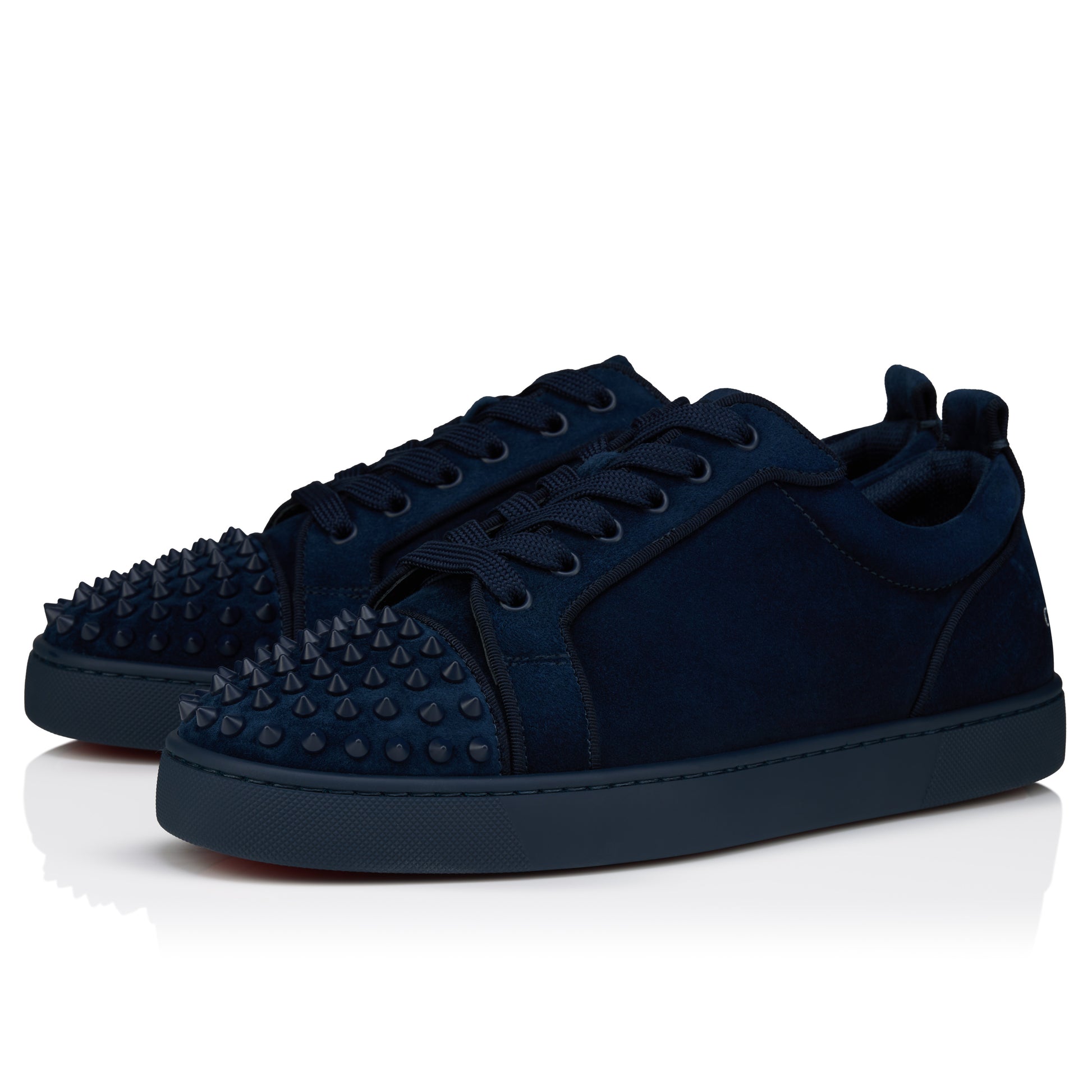 Christian Louboutin Louis Jr Spikes Canopy  Men Shoes | Color New Blue