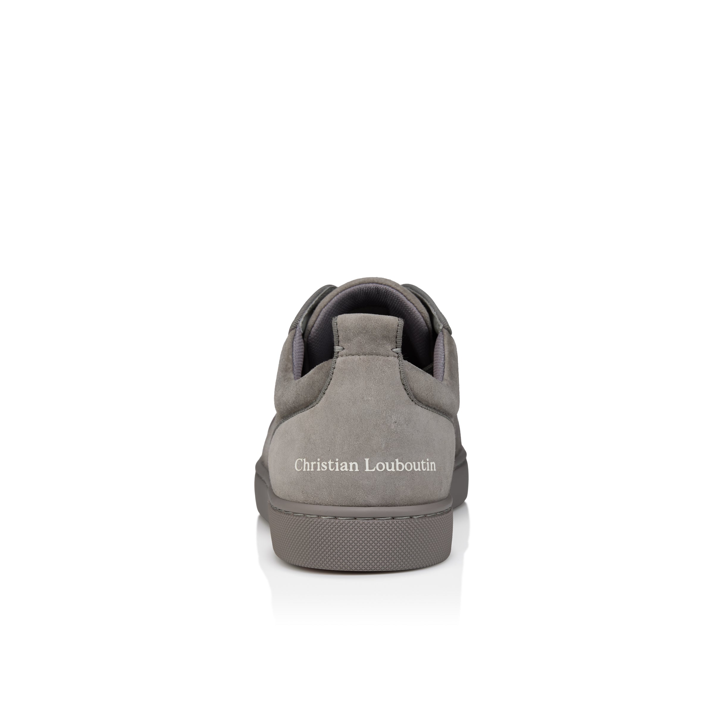Christian Louboutin Louis Jr Spikes Canopy Men Shoes | Color Grey