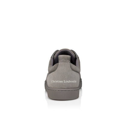 Christian Louboutin Louis Jr Spikes Canopy Men Shoes | Color Grey