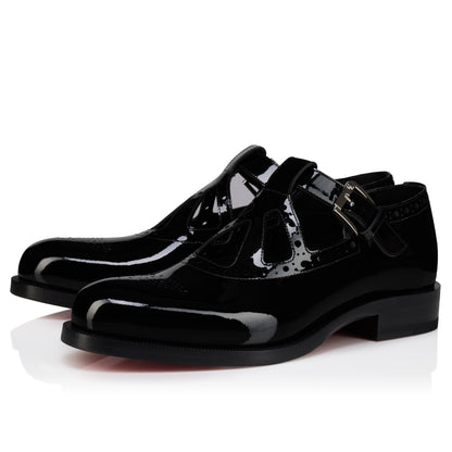 Christian Louboutin Marc Poppin Men Shoes | Color Black
