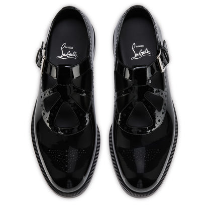 Christian Louboutin Marc Poppin Men Shoes | Color Black