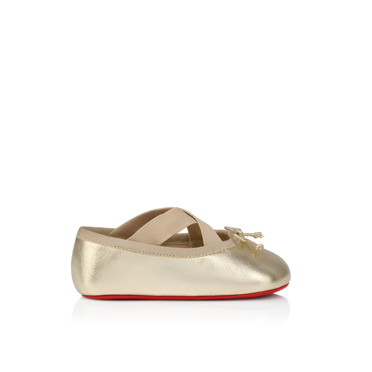 Christian Louboutin Mini Cassiasticina Kids Unisex Shoes | Color Grey