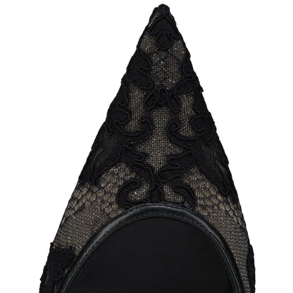 Christian Louboutin Miss Z Mesh Women Shoes | Color Black