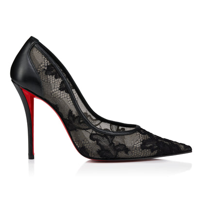 Christian Louboutin Miss Z Mesh Women Shoes | Color Black