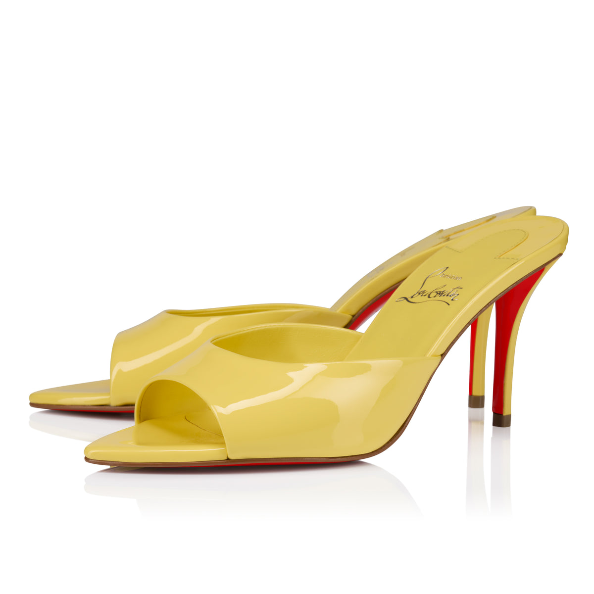 Christian Louboutin Miss Z Mule Women Shoes | Color Yellow