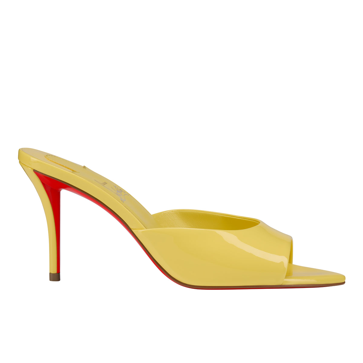 Christian Louboutin Miss Z Mule Women Shoes | Color Yellow
