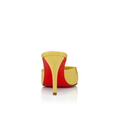 Christian Louboutin Miss Z Mule Women Shoes | Color Yellow