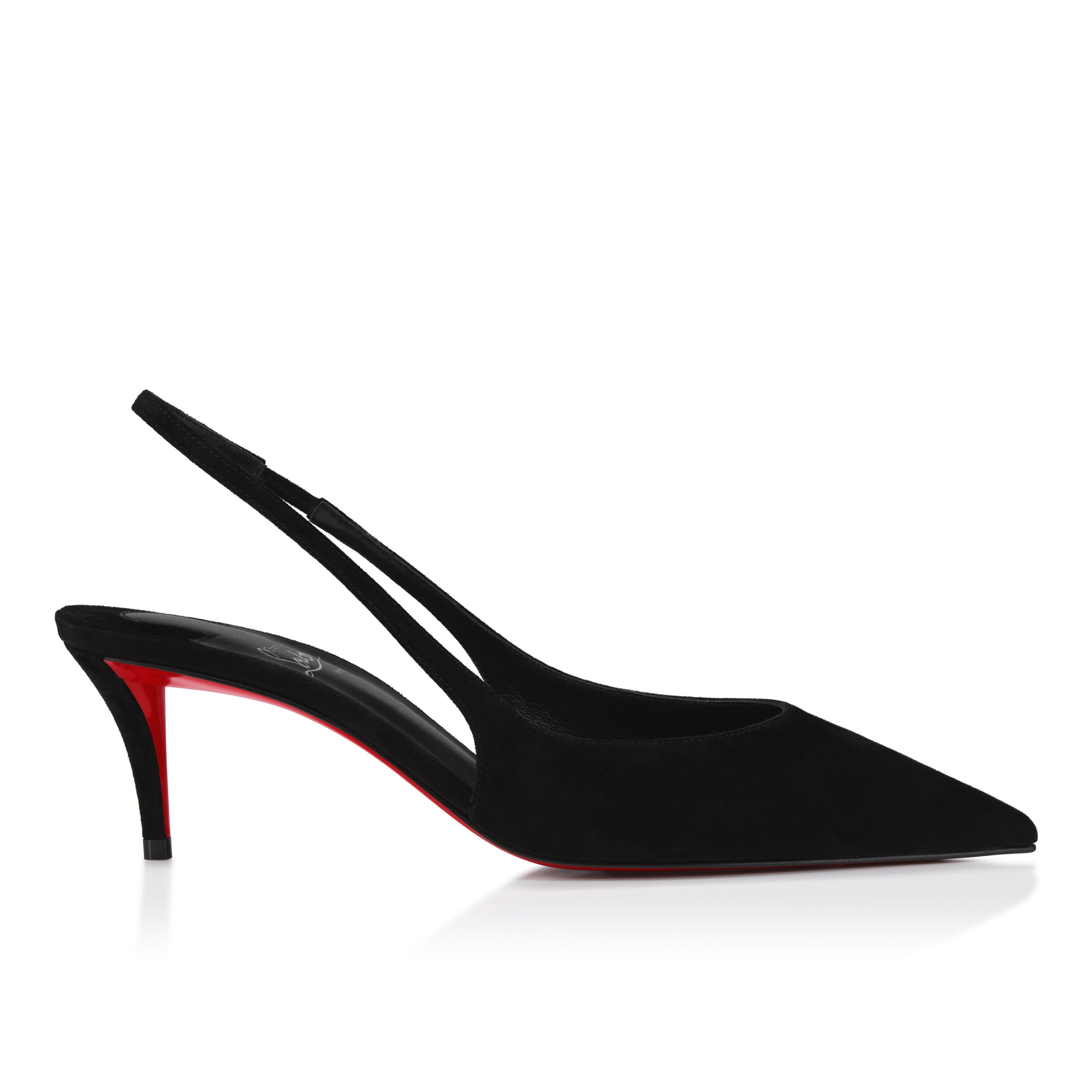 Christian Louboutin Miss Z Sling Back Women Shoes | Color Black