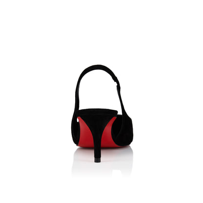 Christian Louboutin Miss Z Sling Back Women Shoes | Color Black