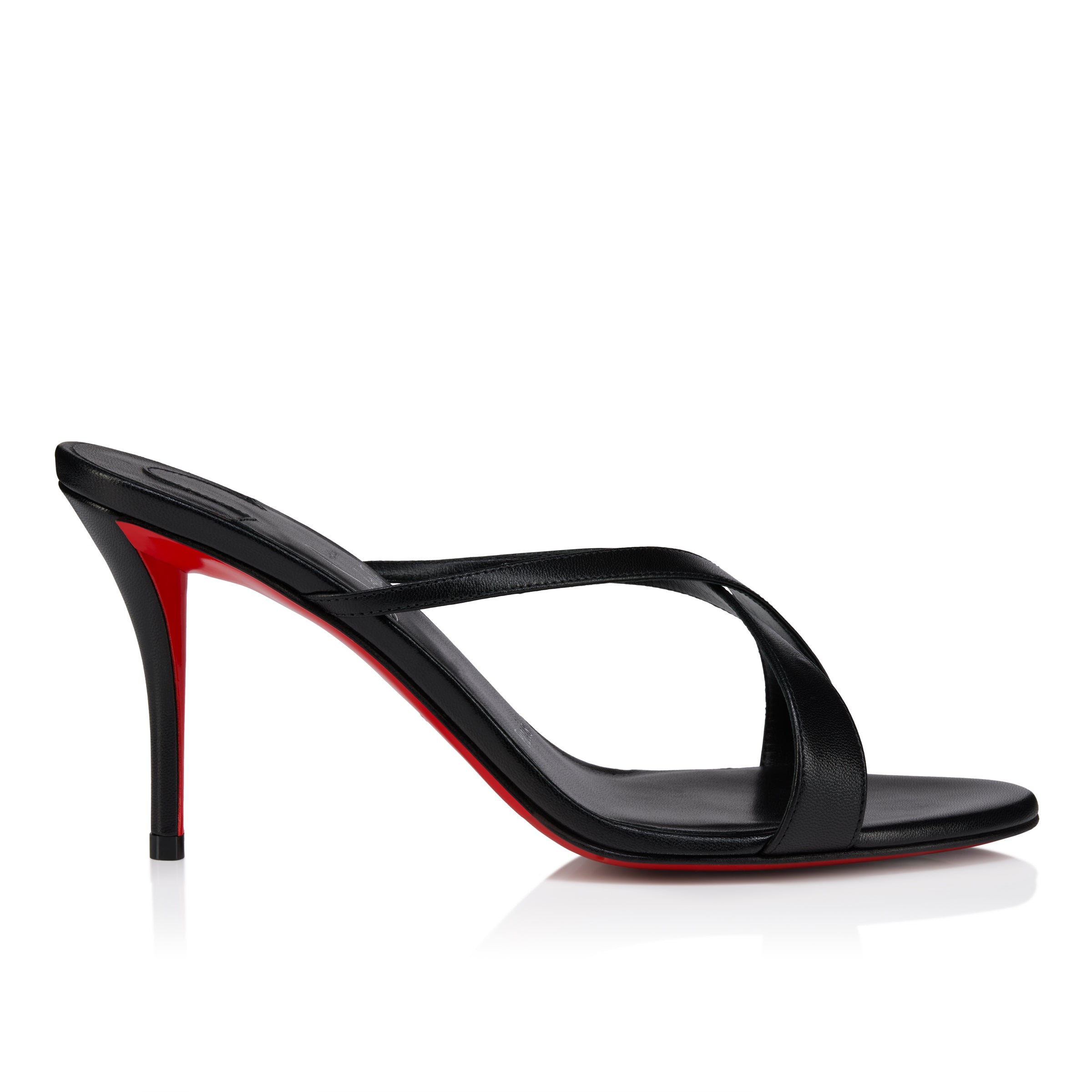 Christian Louboutin Mulazee Cross Women Shoes | Color Black