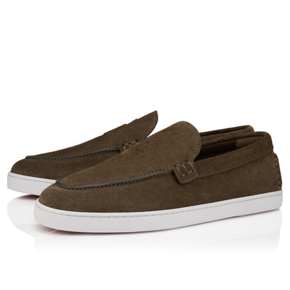 Christian Louboutin Neocl Boat Men Shoes | Color Green