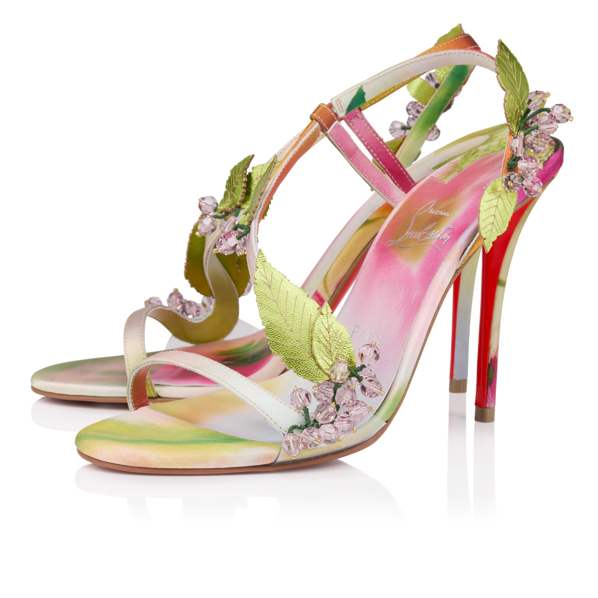 Christian Louboutin Rosa Fruit Women Shoes | Color Multicolor