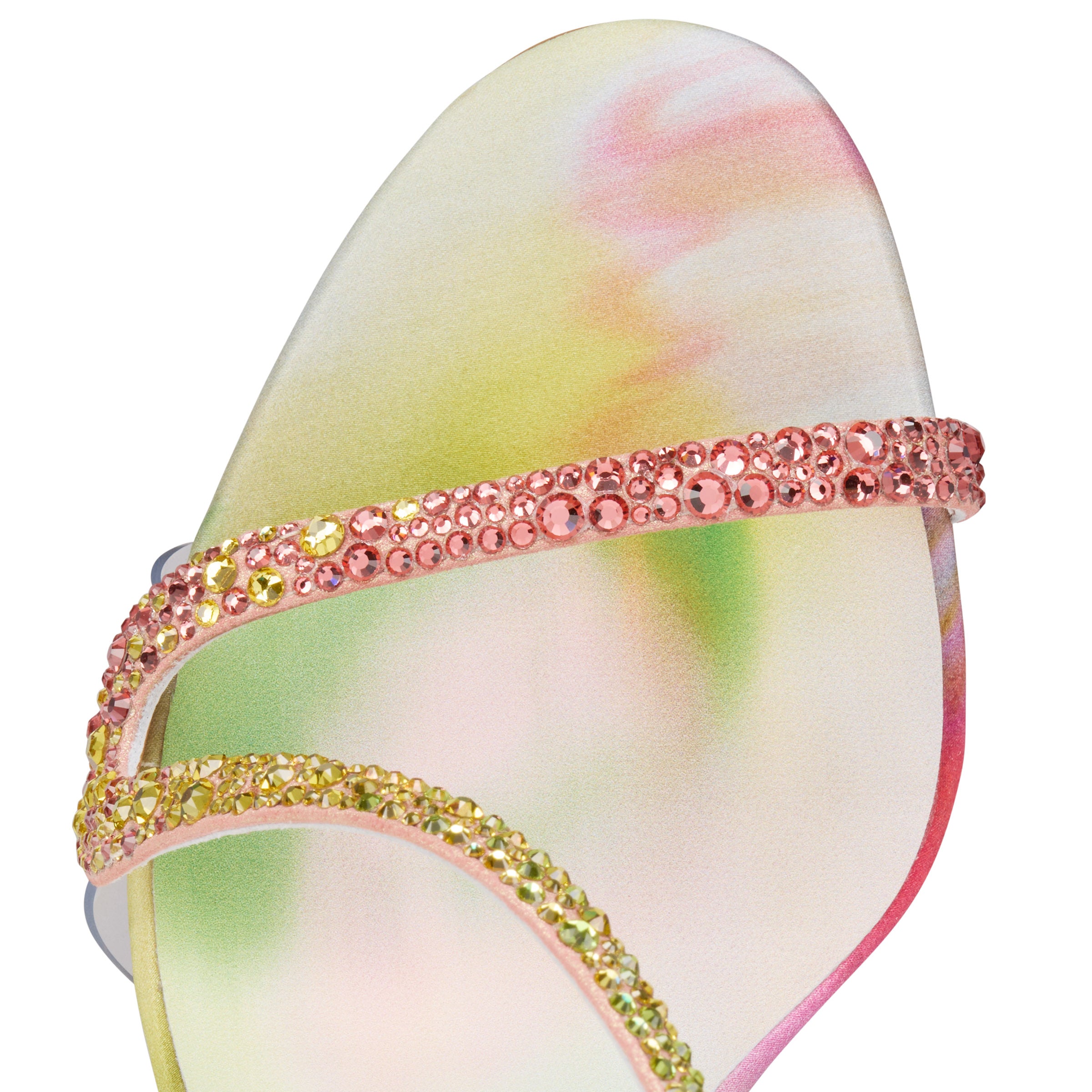 Christian Louboutin Rosa Z Strass Botanica Women Shoes | Color Multicolor