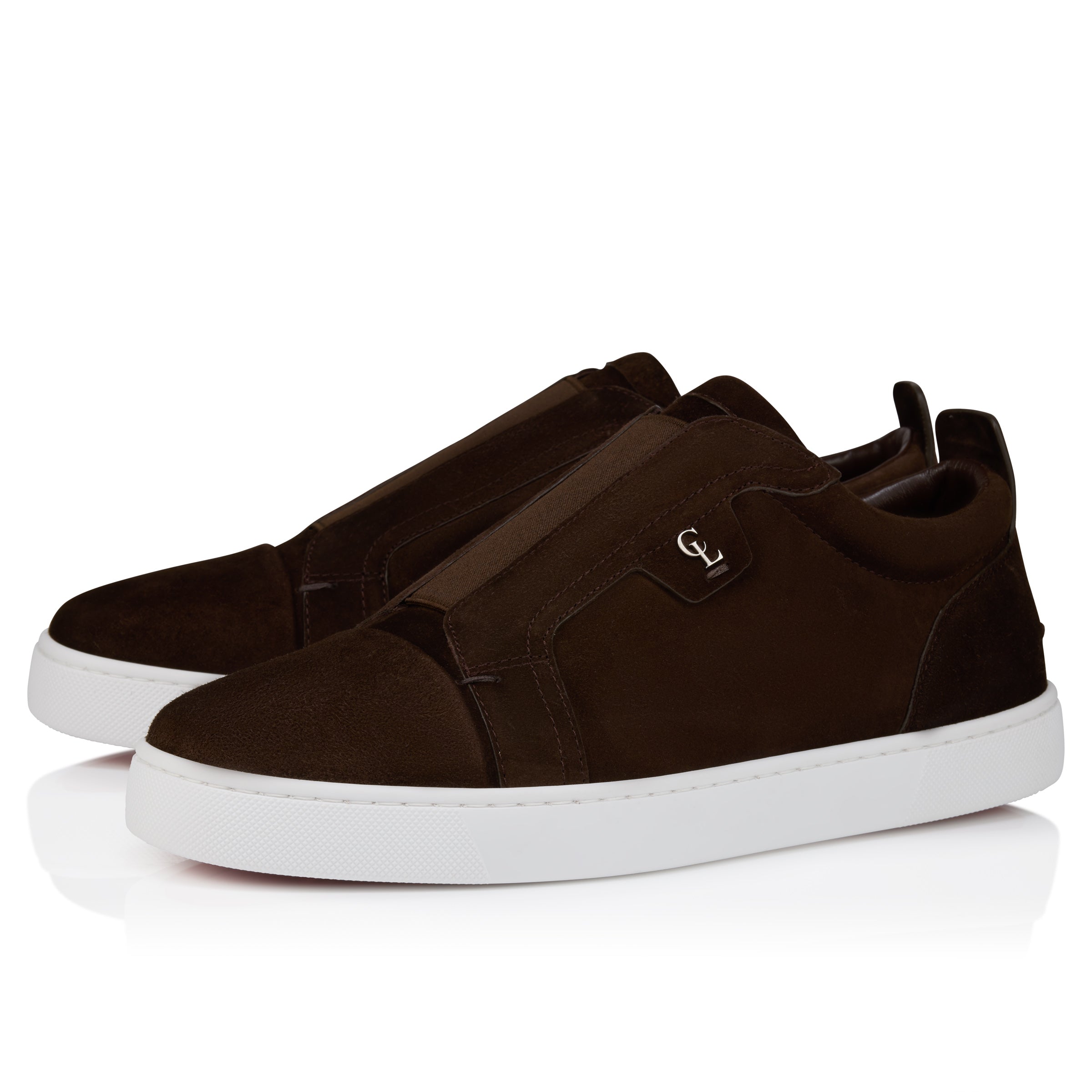 Christian Louboutin St Louis Cl Men Shoes | Color Brown New