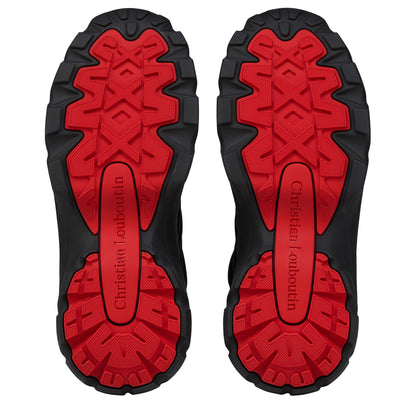 Christian Louboutin Tct Hiker Men Shoes | Color Black