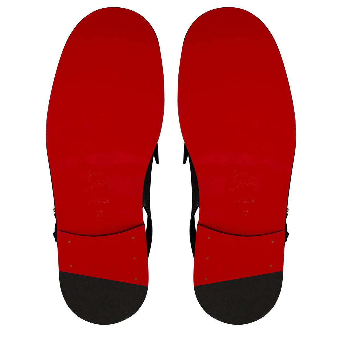 Christian Louboutin The Asclepius Sling Men Shoes | Color Black
