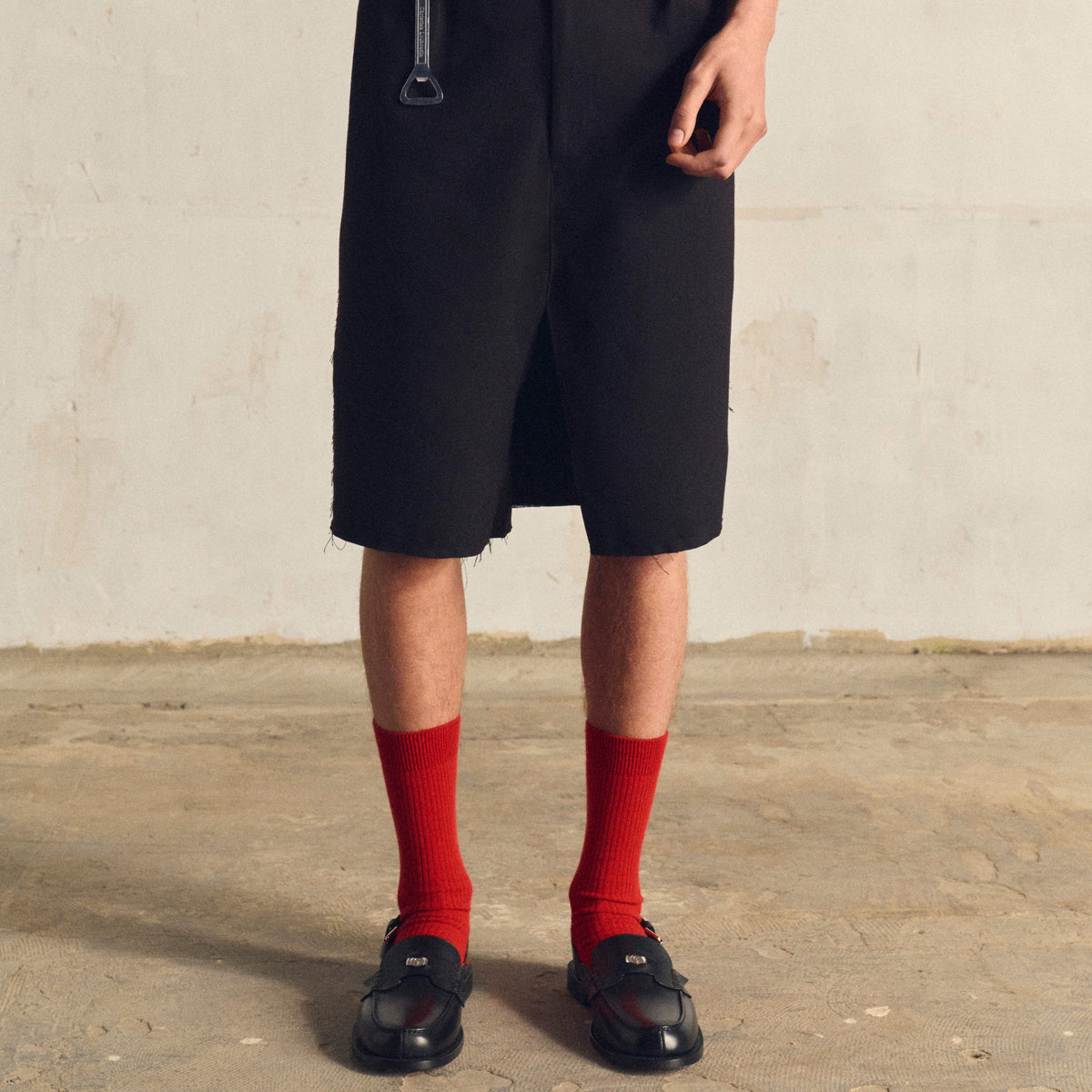 Christian Louboutin The Asclepius Sling Men Shoes | Color Black