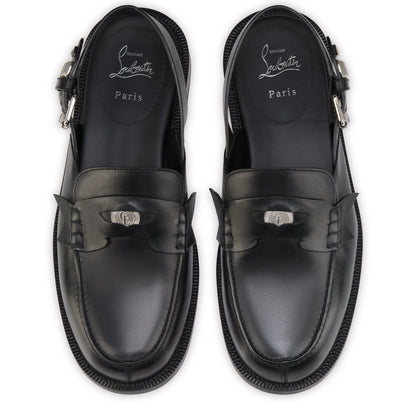 Christian Louboutin The Asclepius Sling Men Shoes | Color Black