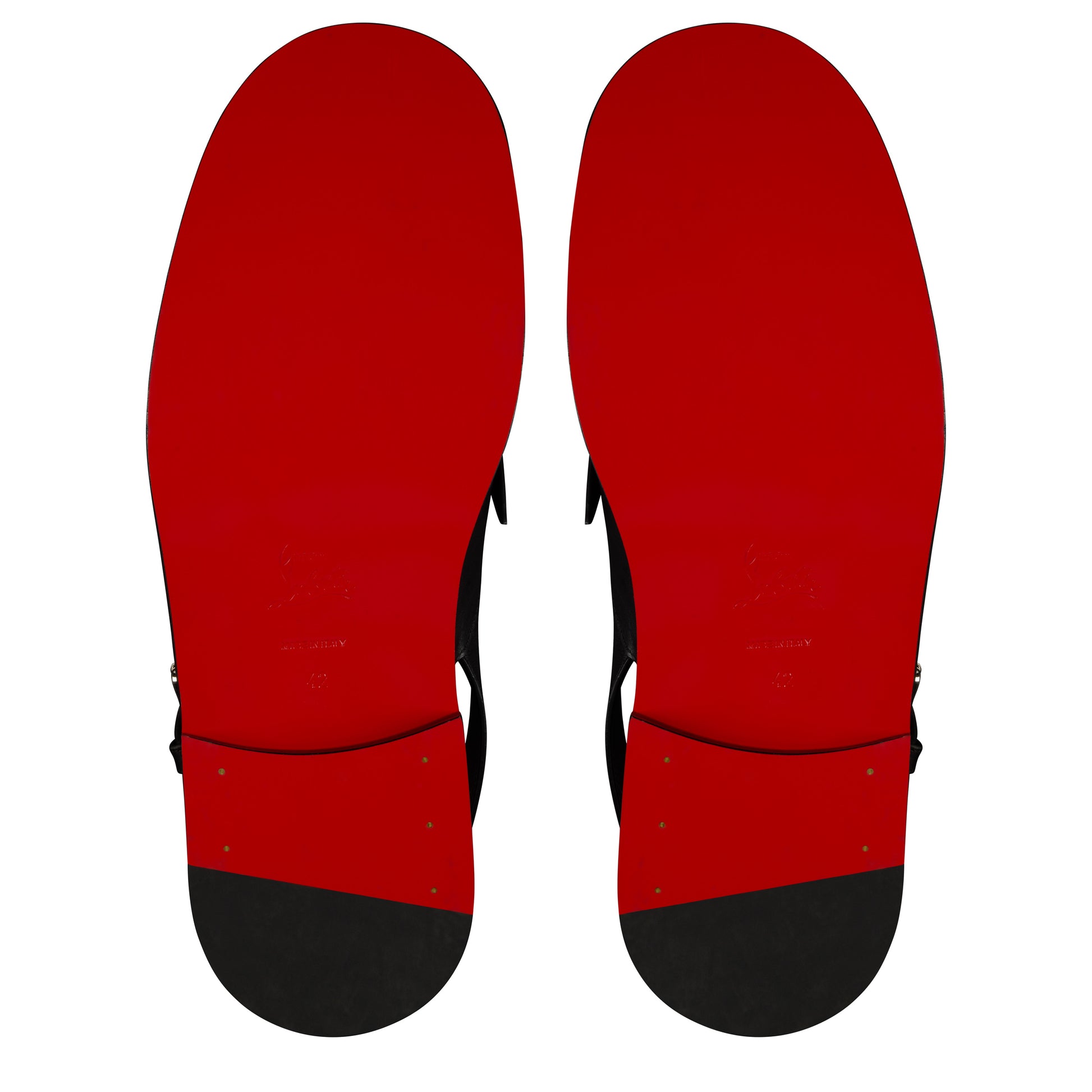 Christian Louboutin The Asclepius Sling Men Shoes | Color Black