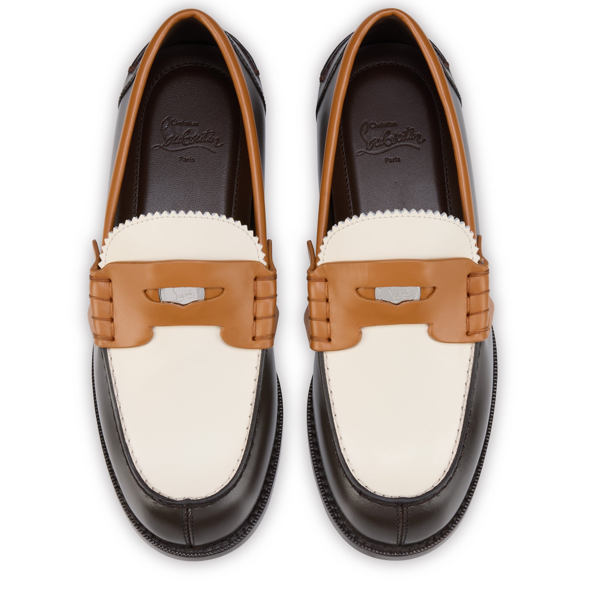 Christian Louboutin The Plato Loafer  Women Shoes | Color Brown New