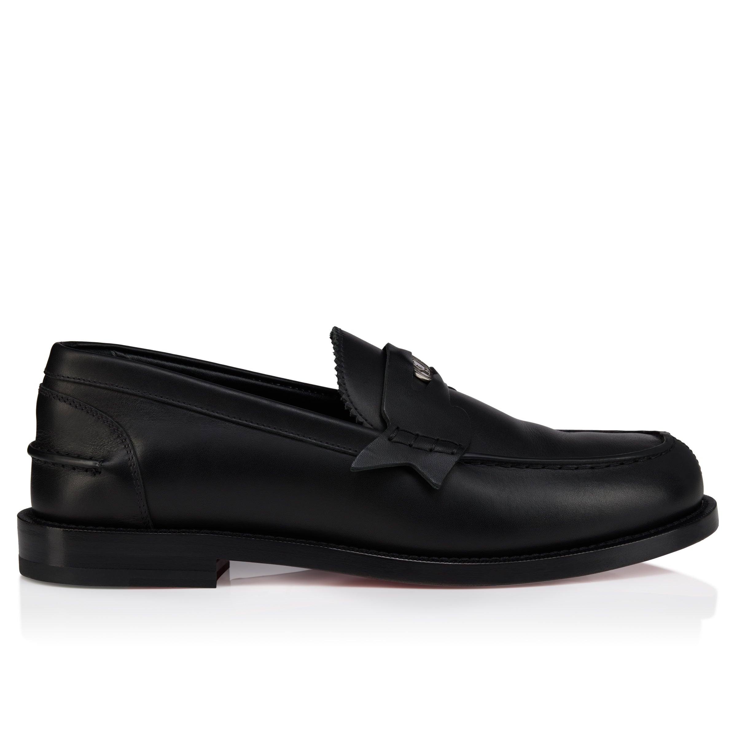 Christian Louboutin The Plato Loafer Men Shoes | Color Black