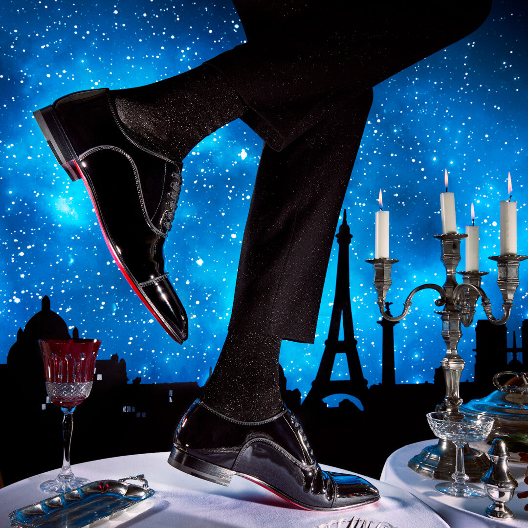 Christian Louboutin Greggo Men Shoes | Color Black