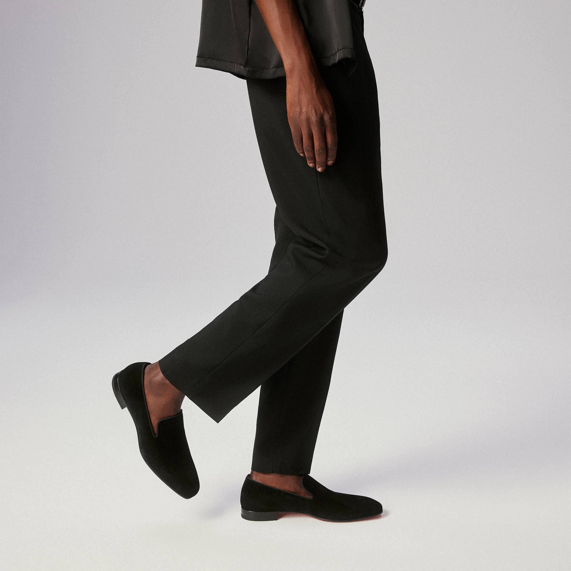 Christian Louboutin Dandelion Men Shoes | Color Black