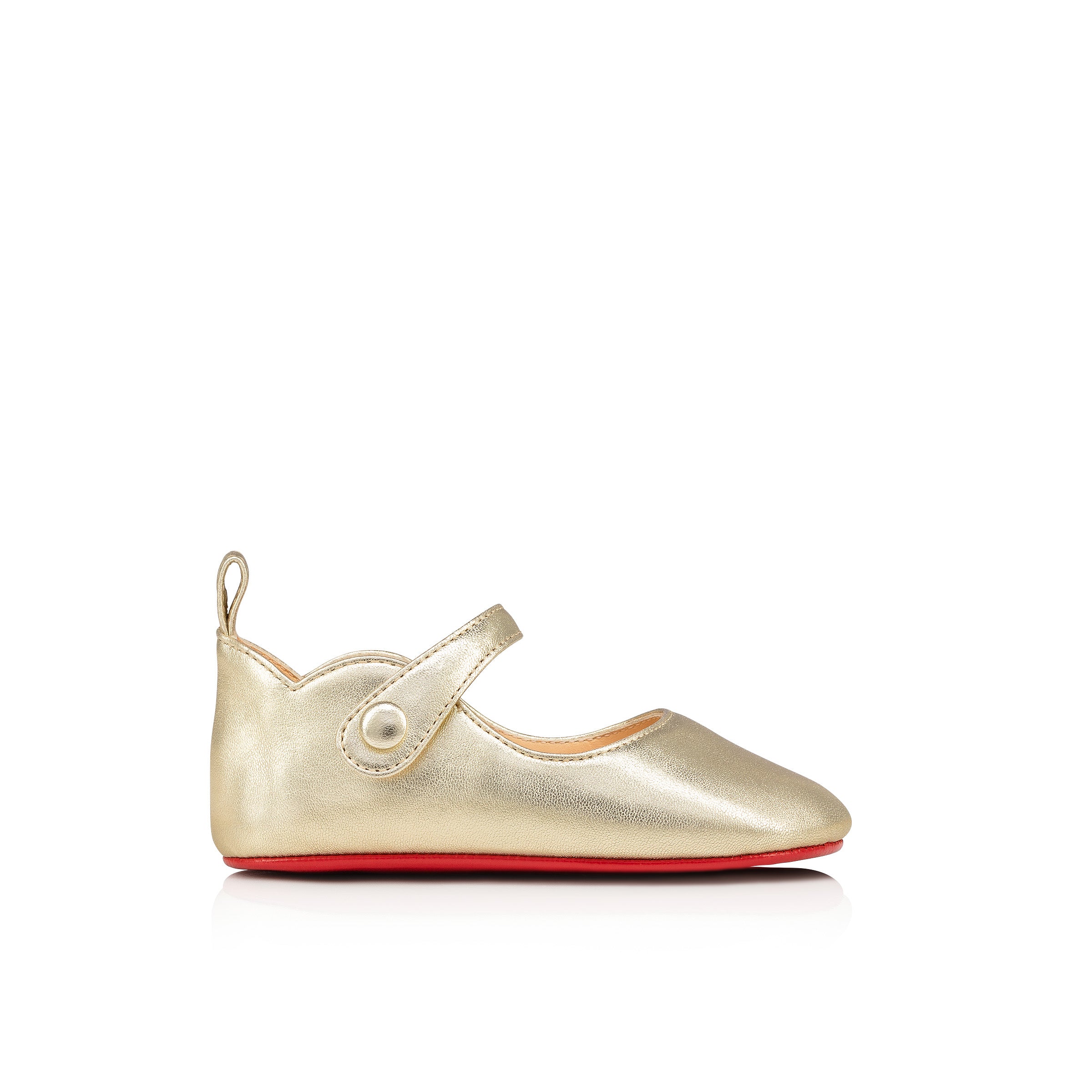 Christian Louboutin Baby Love Chick Kids Unisex Shoes | Color Gold