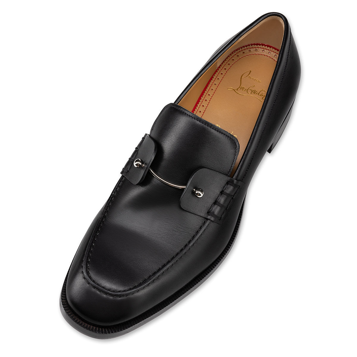 Christian Louboutin Chambelimoc Men Shoes | Color Black