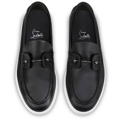 Christian Louboutin Chambeliboat Men Shoes | Color Black