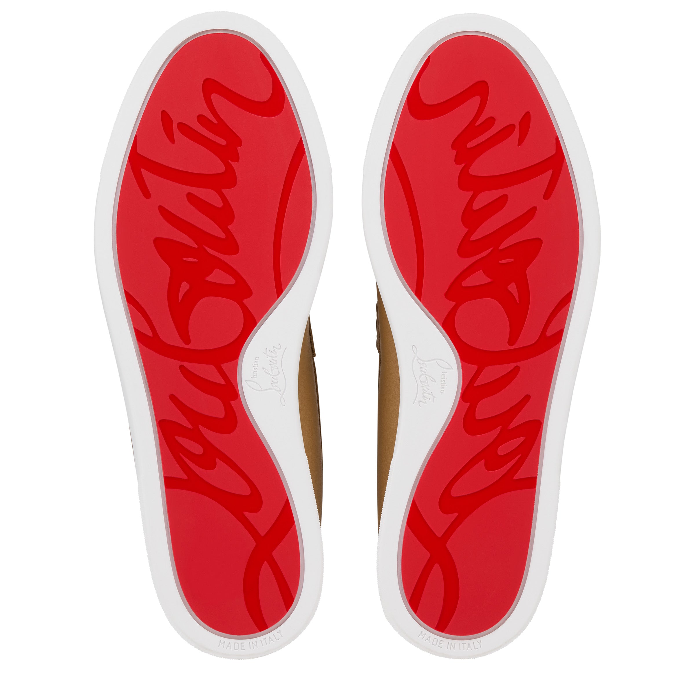 Christian Louboutin Chambeliboat Men Shoes | Color Beige