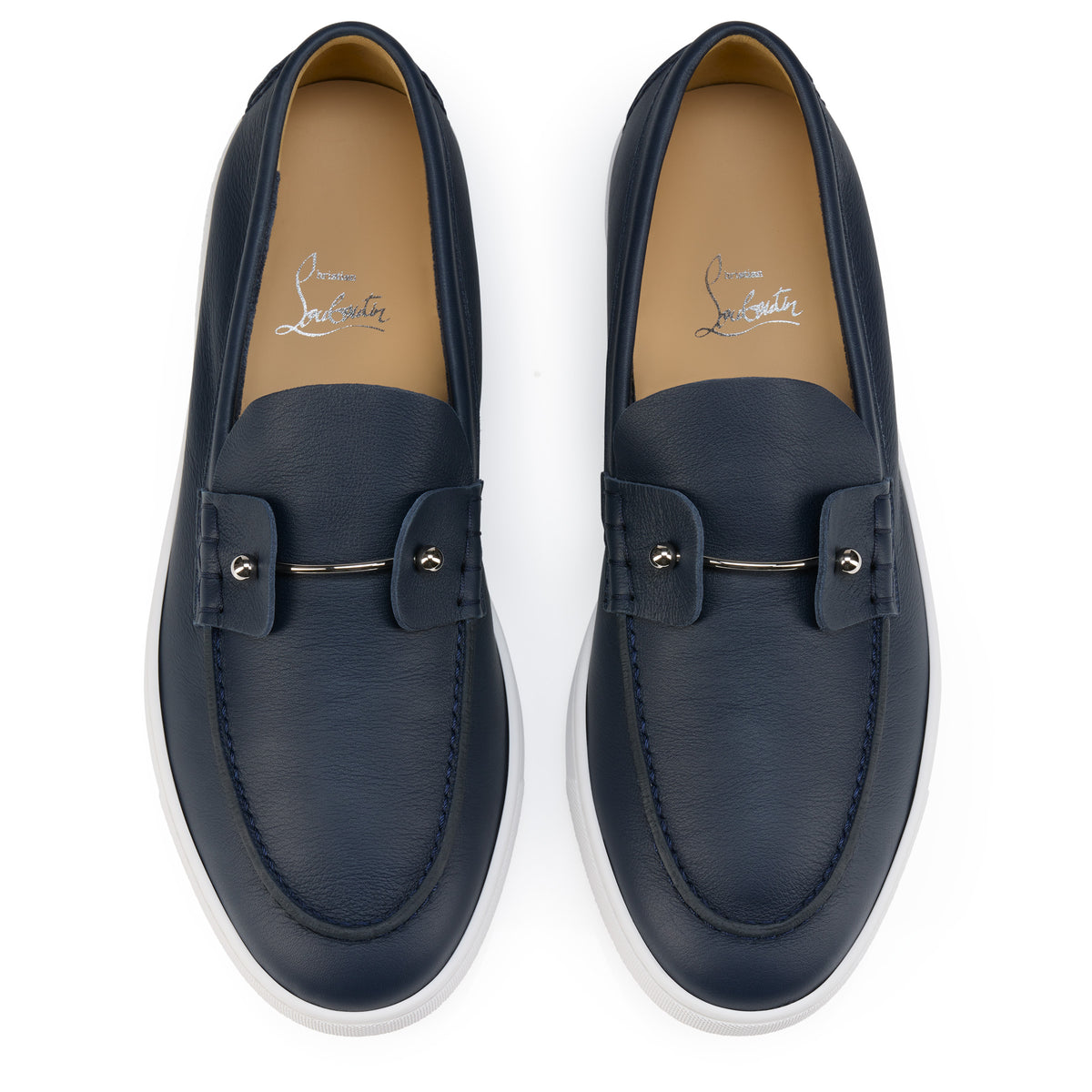 Christian Louboutin Chambeliboat Men Shoes | Color Navy