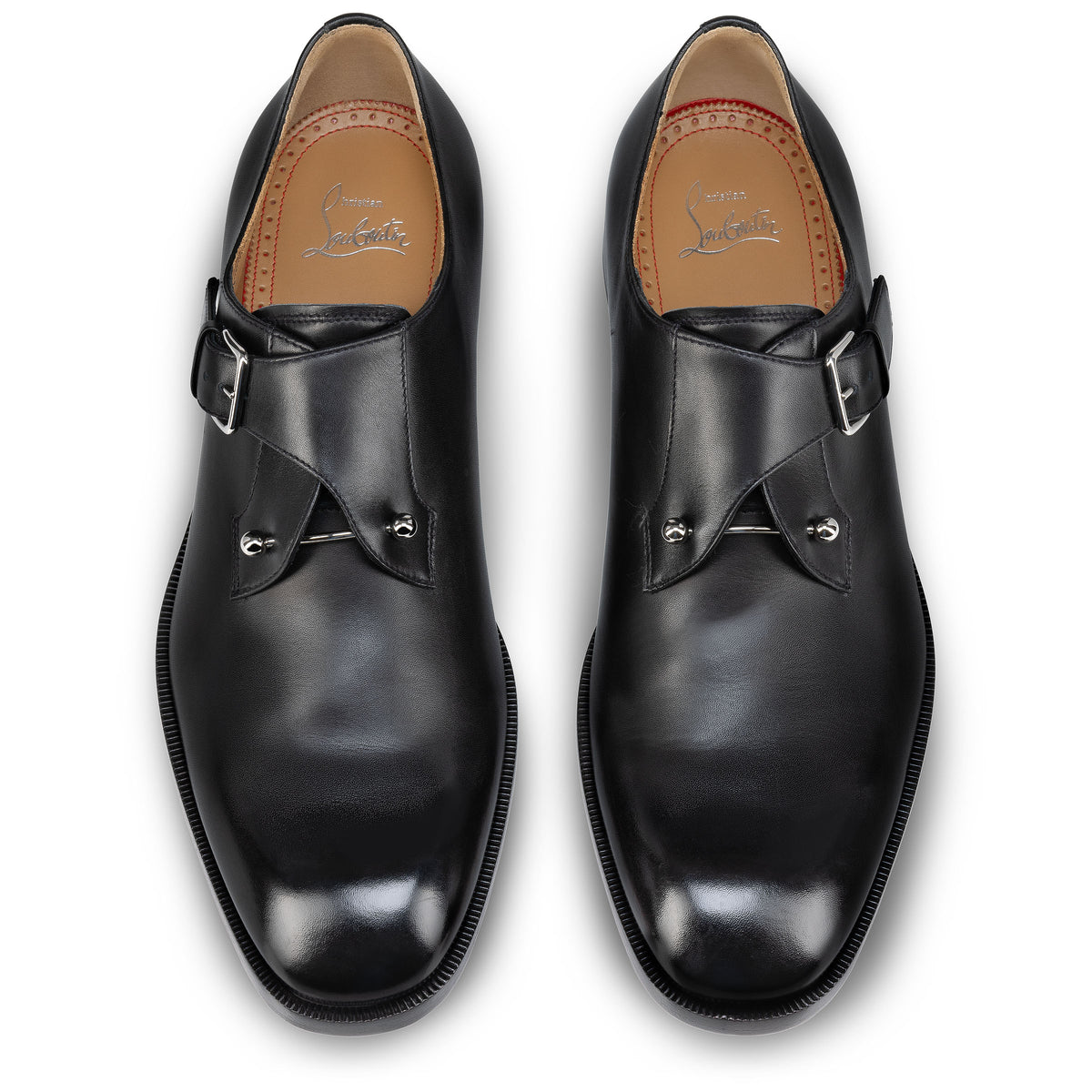 Christian Louboutin Chambelimonk Men Shoes | Color Black