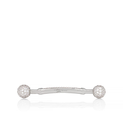 Christian Louboutin Chambelink Strass Men Shoe | Color Silver