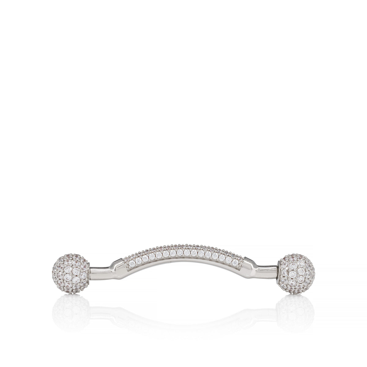 Christian Louboutin Chambelink Strass Men Shoe | Color Silver